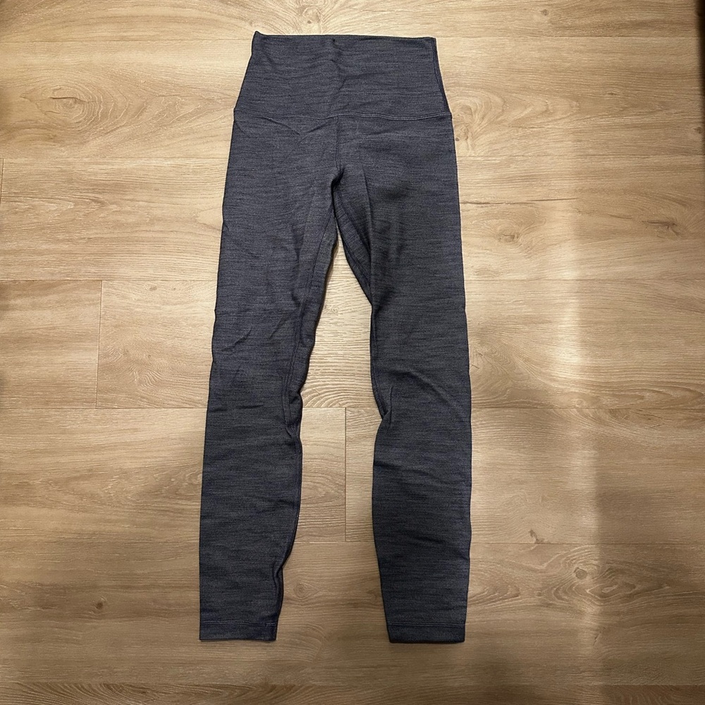 Lululemon Align High Rise Pant 25” - Dark Heathered Gray, 4